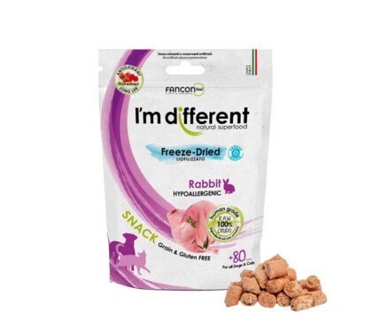 I'm different- Liofilizowana przekąska dla psa - królik