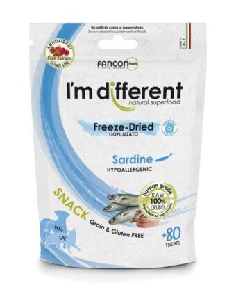I'm different- Liofilizowana przekąska dla psa - sardynka
