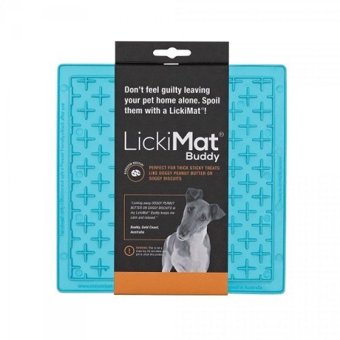 Mata LickiMat® Classic Buddy™ Niebieska - mata dla kota i psa Mata LickiMat® Classic Buddy™ Niebieska - mata dla kota i psa