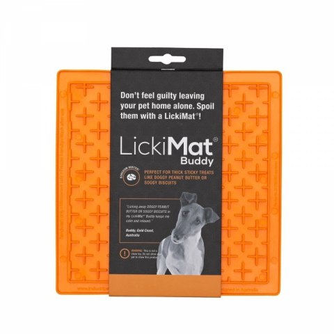 Mata LickiMat® Classic Buddy™ Pomarańczowa Mata LickiMat® Classic Buddy™ Pomarańczowa