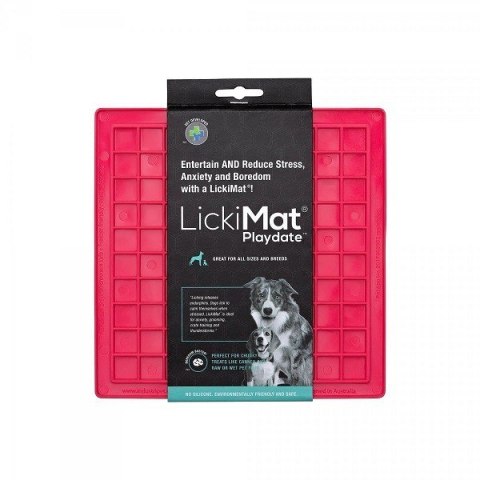 Mata LickiMat® Classic Playdate™ Różowa Mata LickiMat® Classic Playdate™ Różowa