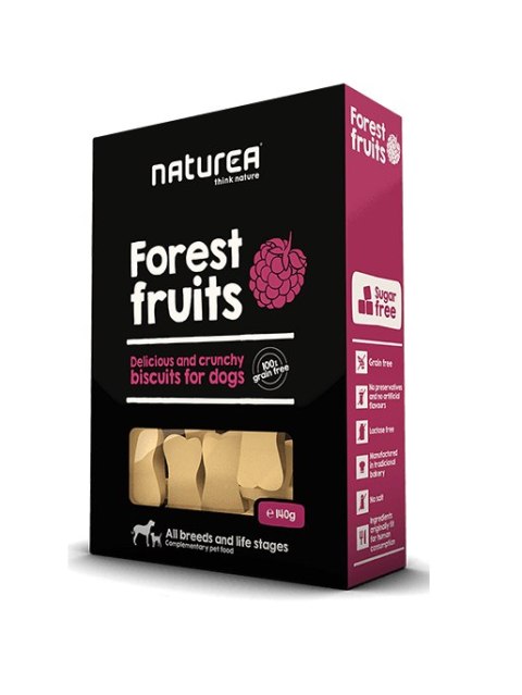 NATUREA Owoce leśne - bezzbożowe biszkopty dla psów, 140g NATUREA Owoce leśne - bezzbożowe biszkopty dla psów, 140g