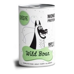 PEPE Wild Boar- Karma z dzika dla psa 400g