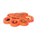 Pet Dream House Paw- Miska spowalniająca 2w1 pomarańczowa Pet Dream House Paw- Miska spowalniająca 2w1 pomarańczowa