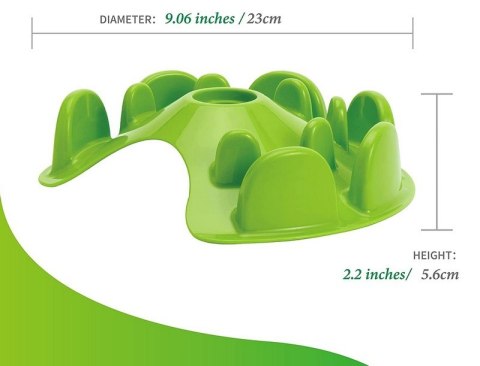 Pet Dream House Spin green- Wkład do miski UFO MAZE