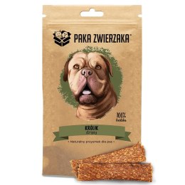 Przysmak STRIPSY Królik 100% (70g) PAKA ZWIERZAKA