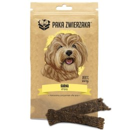 Przysmak STRIPSY Sarna 100% (70g) PAKA ZWIERZAKA