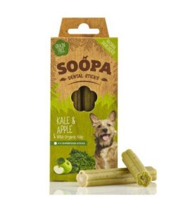 SOOPA Dental Stick- Jarmuż i Jabłko (100g)