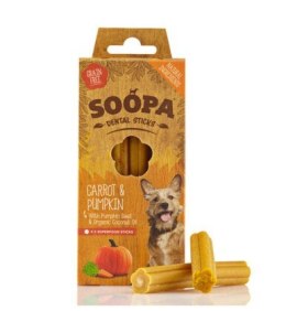 SOOPA Dental Stick Marchewka i Dynia (100g)