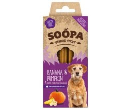 SOOPA Senior Dental Stick- Banan, Dynia, Siemię Lniane (100g)