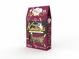 SYTA MICHA Ciastka dla psa Mini kosteczki z dziczyzną 100g