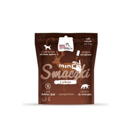 SYTA MICHA Mini smaczki dla psa z jelenia 60g