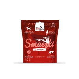 SYTA MICHA Mini smaczki dla psa z wołowiny 60g