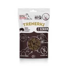 SYTA MICHA Trenerki dla psa z dzikiem 80g