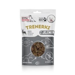 SYTA MICHA Trenerki dla psa z jelenia 80g