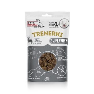 SYTA MICHA Trenerki dla psa z jelenia 80g SYTA MICHA Trenerki dla psa z jelenia 80g