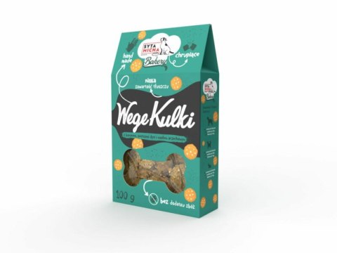 SYTA MICHA Wege Kulki - pieczone ciasta dla psa 100g