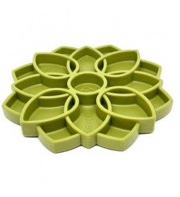 SodaPup Mandala Feeder Green- Miska spowalniająca