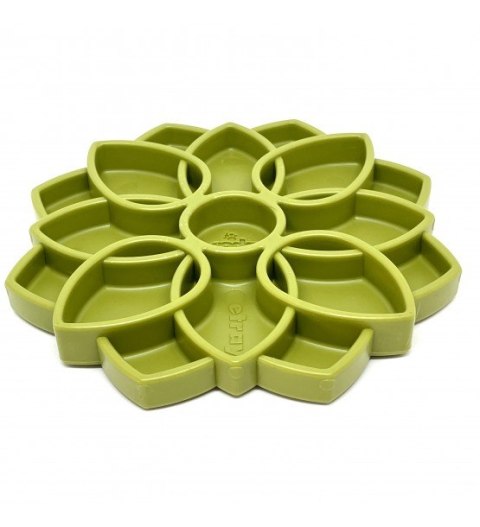 SodaPup Mandala Feeder Green- Miska spowalniająca