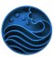 SodaPup Wave Design Ebowl blue- miska spowalniająca