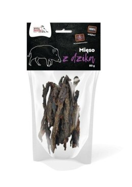 Suszone mięso z dzika dla psa 80g SYTA MICHA