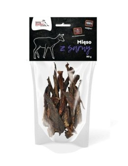 Suszone mięso z sarny dla psa 80g SYTA MICHA
