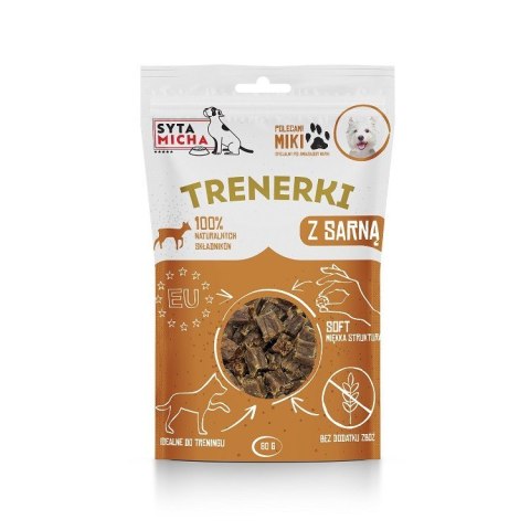 TRENERKI z sarną 80g SYTA MICHA TRENERKI z sarną 80g SYTA MICHA