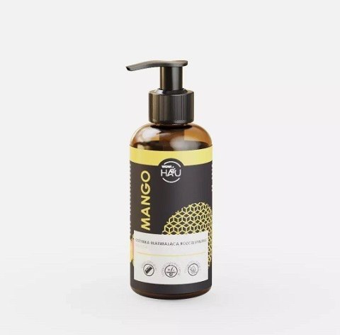 WOW! HAU - Odżywka naturalna do sierści ułatwiająca rozczesywanie - MANGO 150ml WOW! HAU - Odżywka naturalna do sierści ułatwiająca rozczesywanie - MANGO 150ml