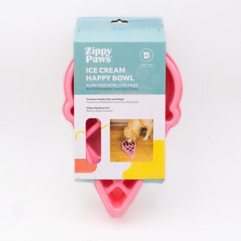 ZIPPYPAWS Miska spowalniająca dla psa LODY