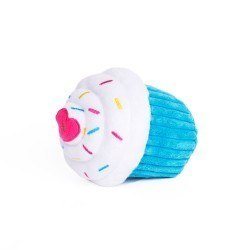 ZippyPaws pluszowa zabawka dla psa- Muffin niebieski