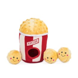 ZippyPaws pluszowa zabawka dla psa norka- Kubełek popcornu