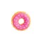 ZippyPaws pluszowy donut dla psa- truskawkowy