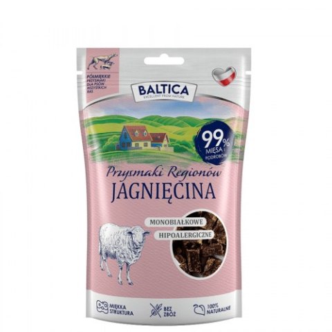 BALTICA Półmiękkie przysmaki dla psów z jagnięciny 80g BALTICA Półmiękkie przysmaki dla psów z jagnięciny 80g