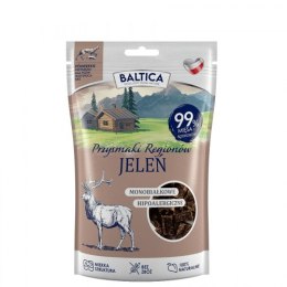 BALTICA Półmiękkie przysmaki dla psów z jelenia 80g