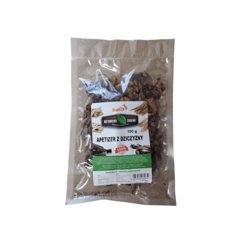 BALTO Apetizer/dosmaczacz z dziczyzny dla psa 100g BALTO Apetizer/dosmaczacz z dziczyzny dla psa 100g