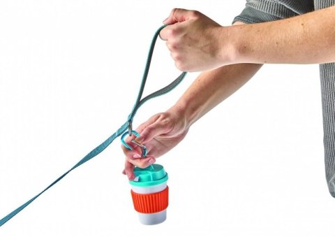 Brightkins Let's Go Treat Holders: Coffee Cup KUBECZEK NA KAWĘ pojemnik na smaczki Brightkins Let's Go Treat Holders: Coffee Cup KUBECZEK NA KAWĘ pojemnik na smaczki