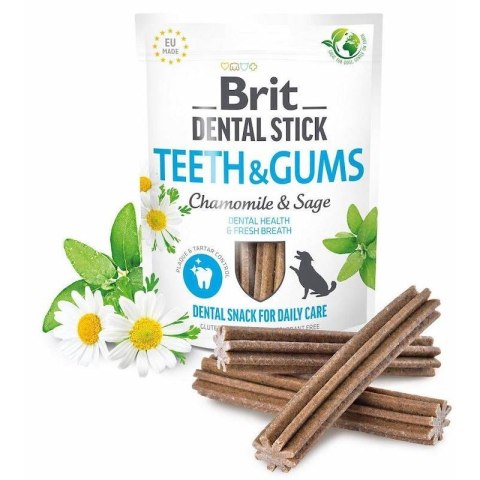 Brit - Dental Stick Teeth&Gums with Chamomile&Sage 7szt