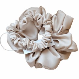 ByDANIELLE Zestaw scrunchie dla właściciela i psiaka-Beige/ beżowy