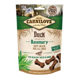 CARNILOVE Soft Snack - miękkie przysmaki dla psa z kaczką i rozmarynem 200 g *zawiera wątróbkę drobiową