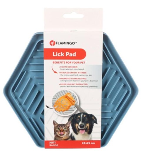 Flamingo Lick Pad Bean- Mata do lizania 24x21cm