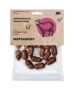 HAPPYSNACKY NAPSANOSY mini z kozy 18szt.