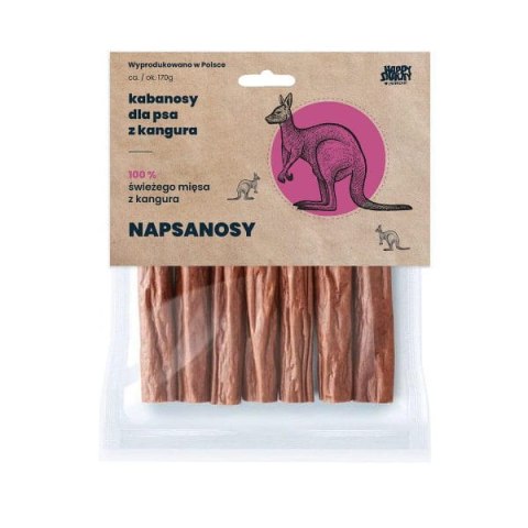HAPPYSNACKY NAPSANOSY z kangura 7szt.
