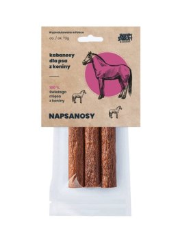 HAPPYSNACKY NAPSANOSY z koniny 3szt.