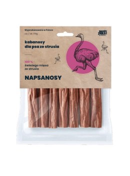HAPPYSNACKY NAPSANOSY ze strusia 7szt.