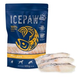 ICEPAW Filet Pure - filet z dorsza dla psów (400g)