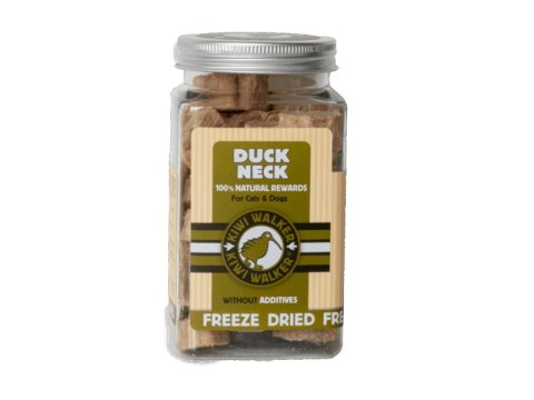KIWI WALKER 100% KACZE SZYJE liofilizowane smaczki dla psa 70g KIWI WALKER 100% KACZE SZYJE liofilizowane smaczki dla psa 70g
