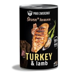 Karma mokra dla psa SH Turkey & lamb (indyk i jagnię) 400g