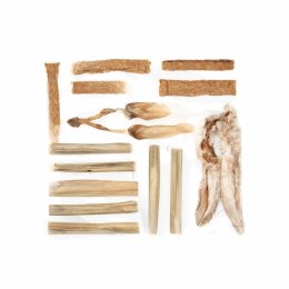 MEATSTUFF Królik STUFF- zestaw gryzaków dla psa 250g