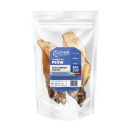 MEATSTUFF Ucho wołowe gryzak naturalny dla psa 3 szt