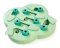 Nina Ottosson Puppy Hide 'N Slide Green - gra edukacyjna dla szczeniąt - poziom 2